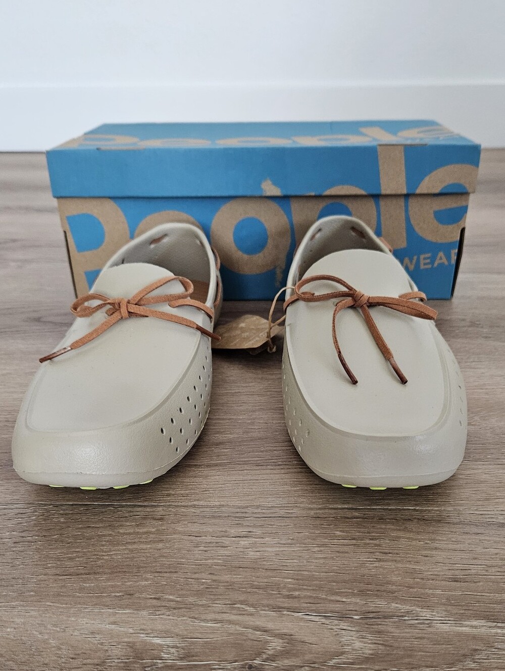 People Footwear The Senna Men’s Casual Beige Deck Loafers Size 11 - Picture 2 of 14